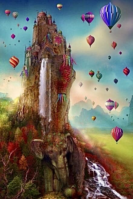 Fantastic Visions : Hin Chang Tor • - Mega Puzzles puzzle collectible [Barcode 072348509392] - Main Image 2