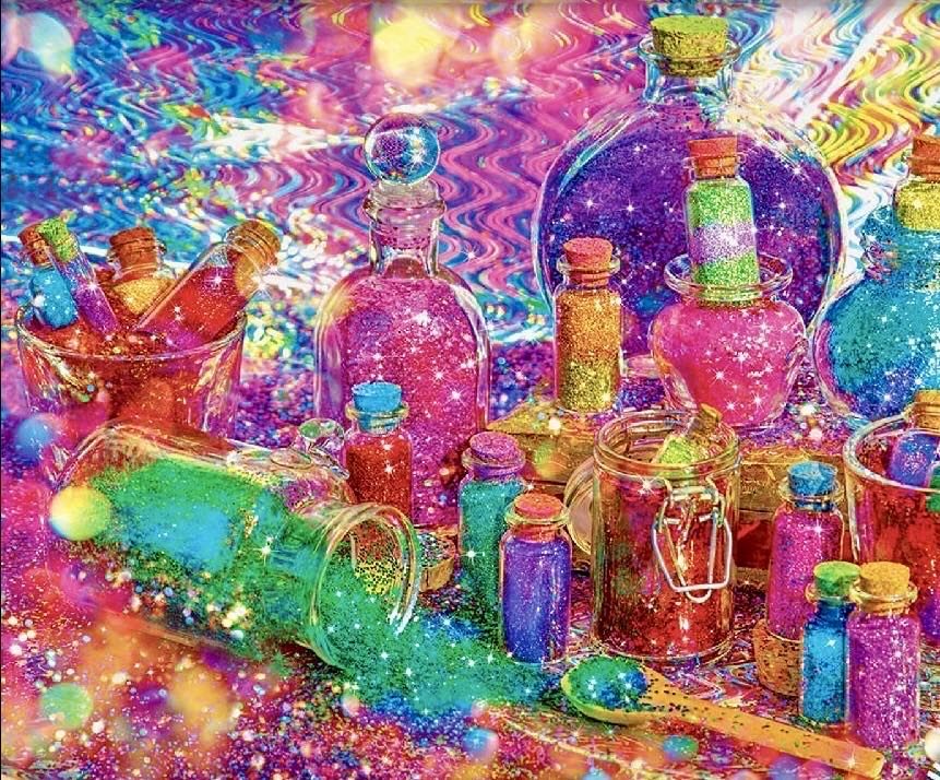 Colorize : Glitter Daze - MasterPieces puzzle collectible [Barcode 705988716157] - Main Image 2