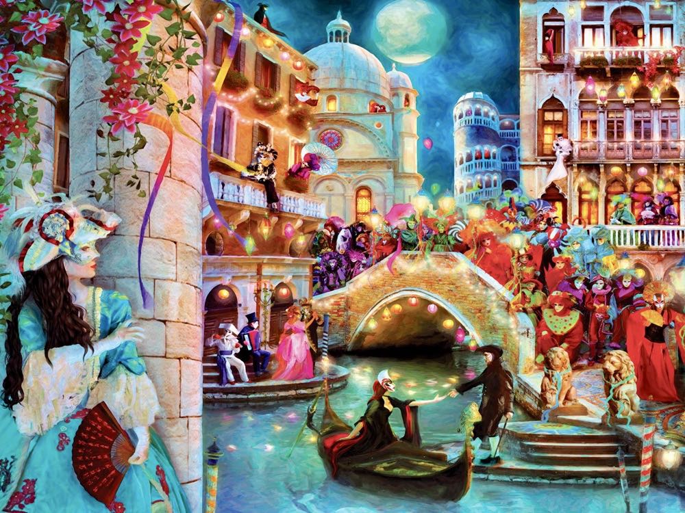 Aimee : Masquerade Ball - MasterPieces puzzle collectible [Barcode 705988316128] - Main Image 2