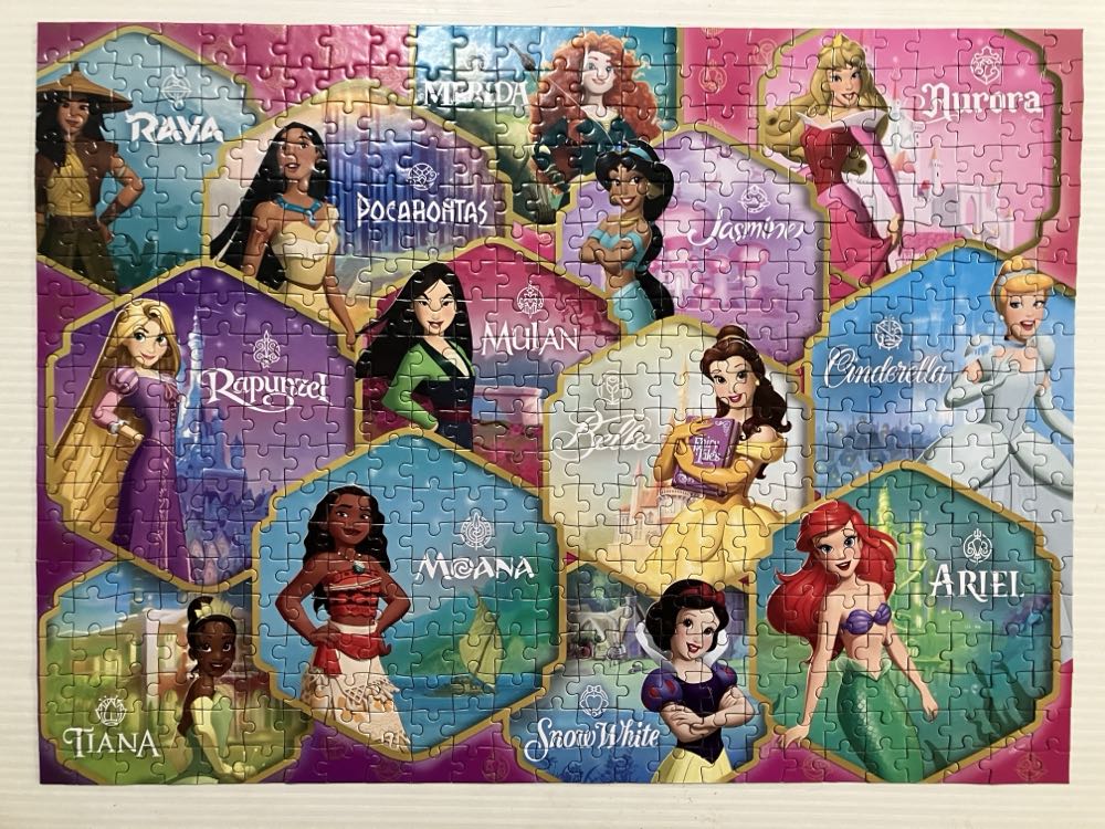 Disney Princess - Arrow puzzles MJM Australia puzzle collectible [Barcode 9317762205309] - Main Image 2