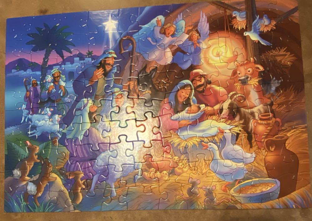 Heavenly Night - Vermont Christmas Company puzzle collectible [Barcode 871241003460] - Main Image 3