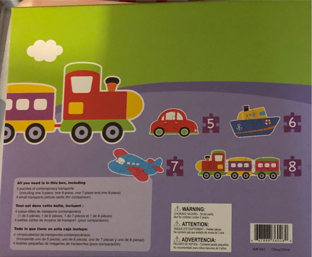 Transport - Montoy puzzle collectible [Barcode 667888360260] - Main Image 2