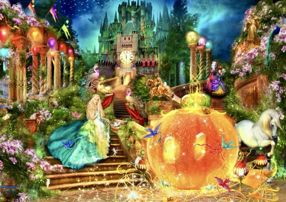Aimee Stewart : Cinderella 🐷 - Lafayette Puzzle Factory puzzle collectible [Barcode 4895145414067] - Main Image 2