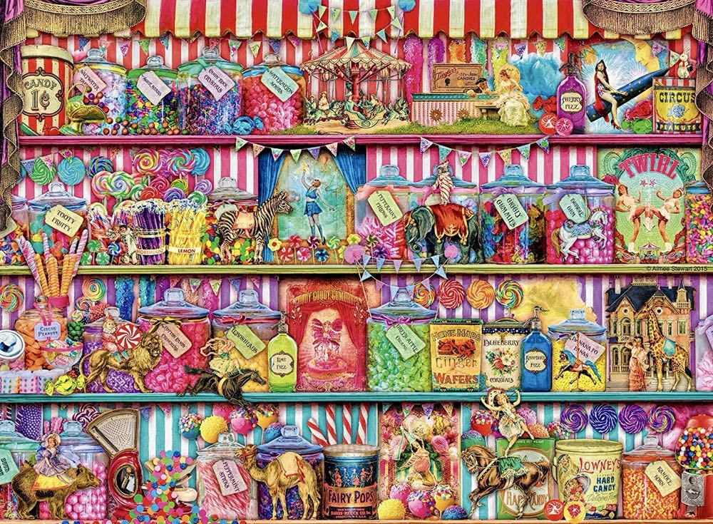 Sweet Shop • - Ravensburger puzzle collectible [Barcode 4005556146536] - Main Image 2