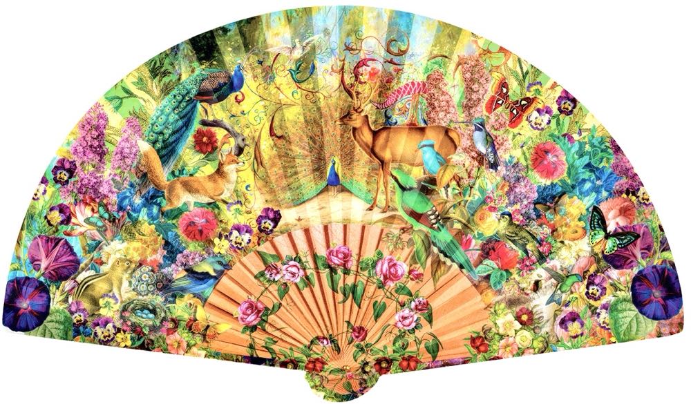 Abundant Garden - SunsOut puzzle collectible [Barcode 796780961029] - Main Image 2