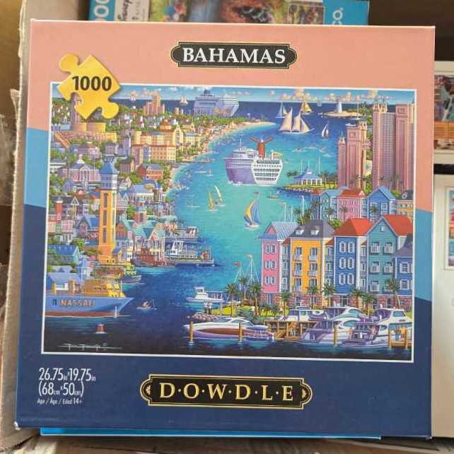Bahamas - Dowdle By Buffalo puzzle collectible [Barcode 079346128259] - Main Image 2