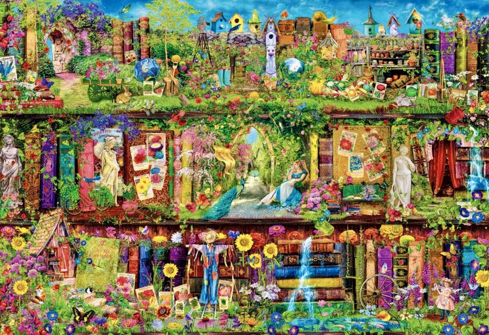 The Garden Shelf - Wentworth puzzle collectible [Barcode 8412668167667] - Main Image 2