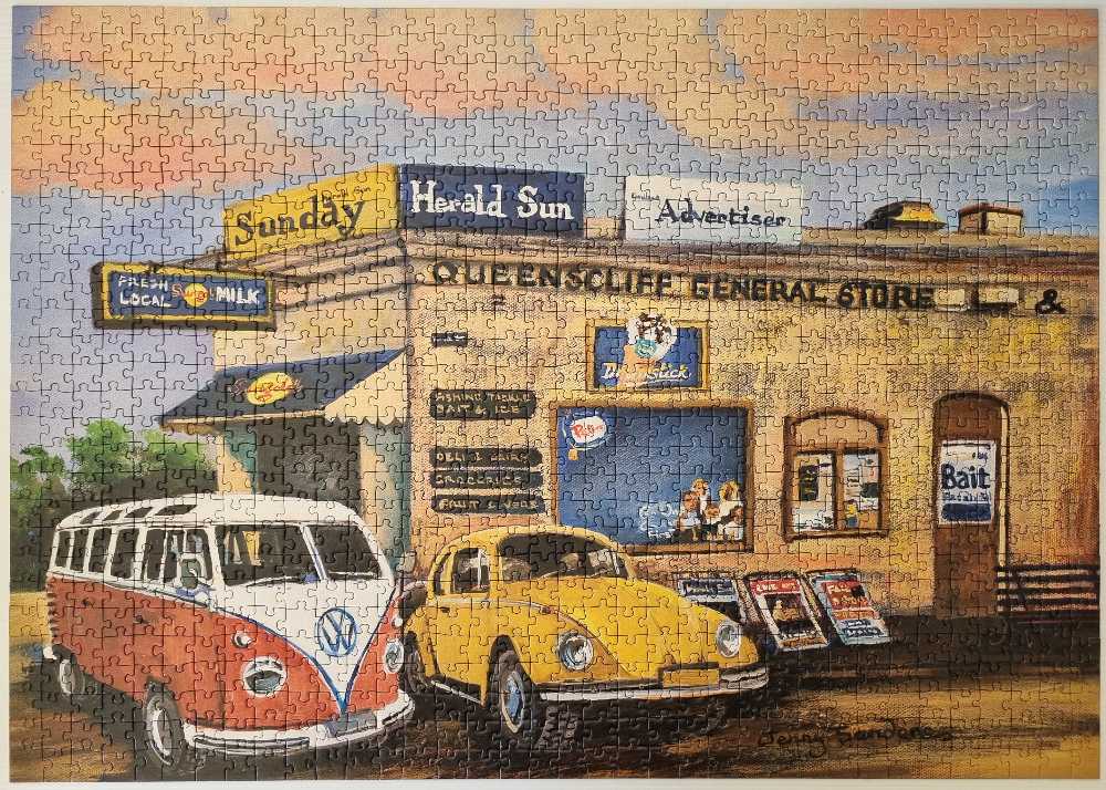 At The General Store - Blue Opal puzzle collectible [Barcode 633793019609] - Main Image 3