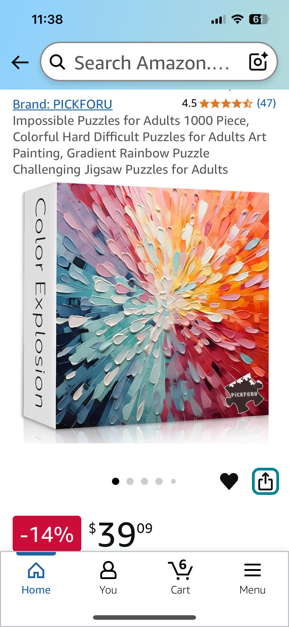 Color Explosion - Pickforu puzzle collectible - Main Image 3