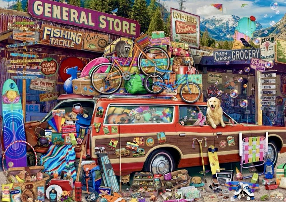 Aimee : Family Vacation 🆕 - Buffalo puzzle collectible [Barcode 079346117499] - Main Image 2