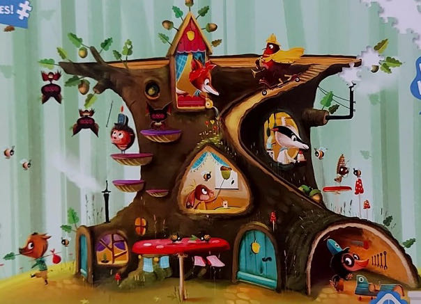 Bosdieren (scannen)  puzzle collectible - Main Image 2