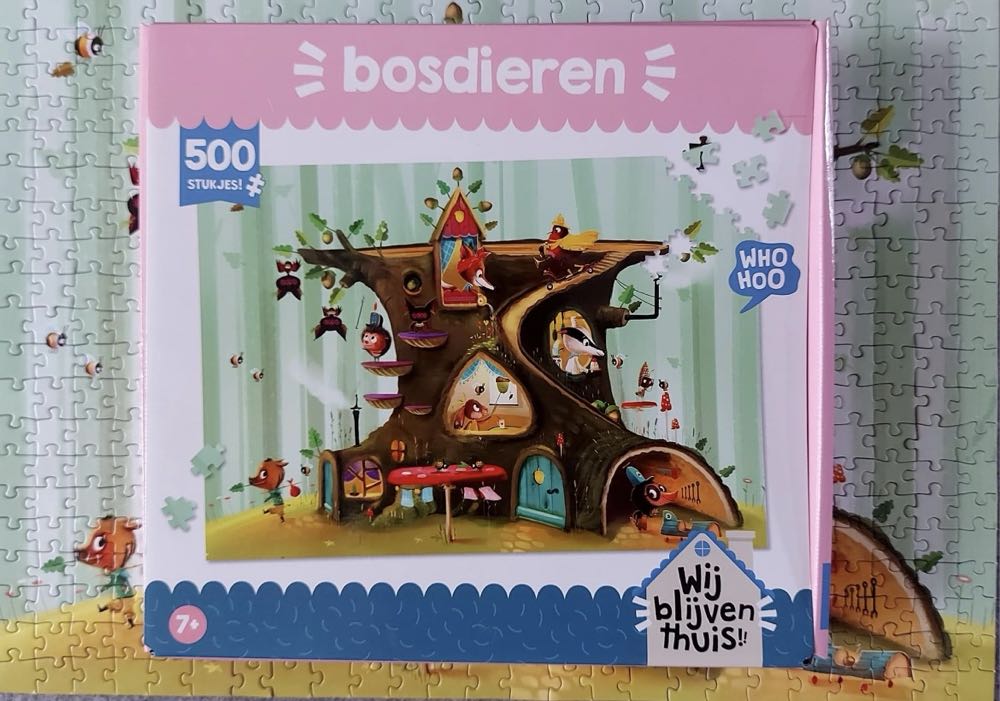 Bosdieren (scannen)  puzzle collectible - Main Image 4