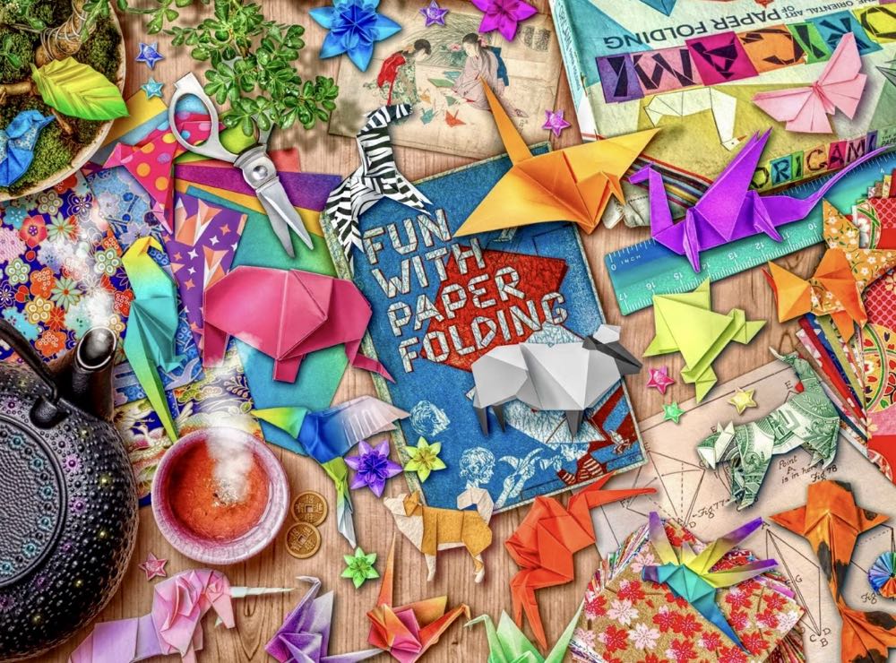 Origami Meditations - Ravensburger puzzle collectible [Barcode 079346117581] - Main Image 2