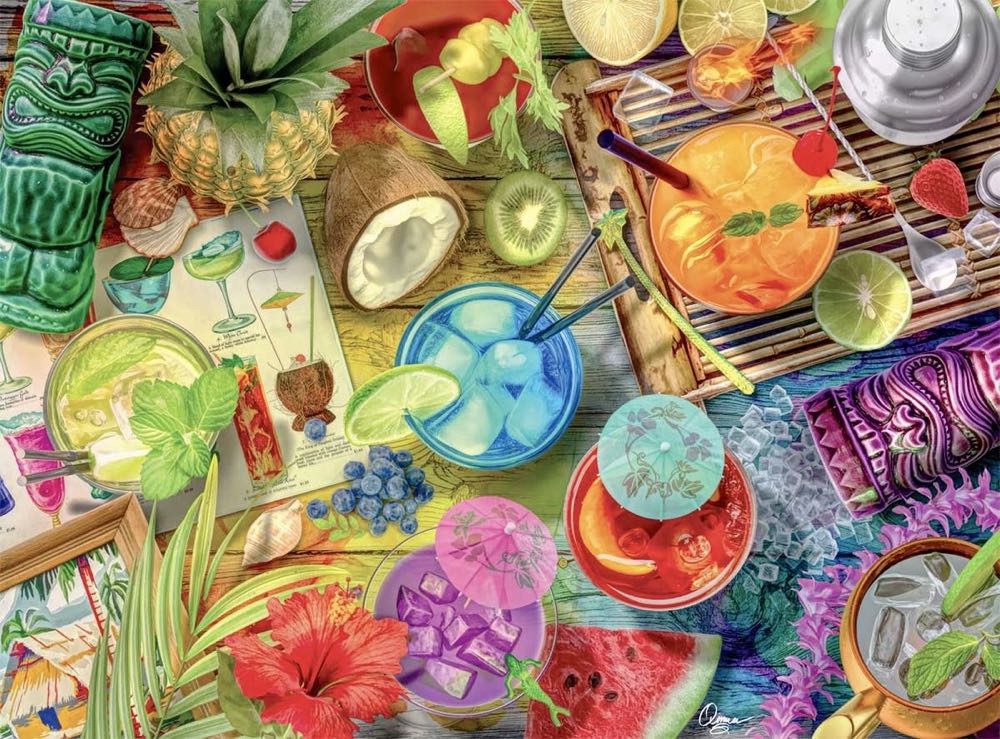 Aimee : Tiki Evening Delight - Buffalo puzzle collectible [Barcode 079346127139] - Main Image 2