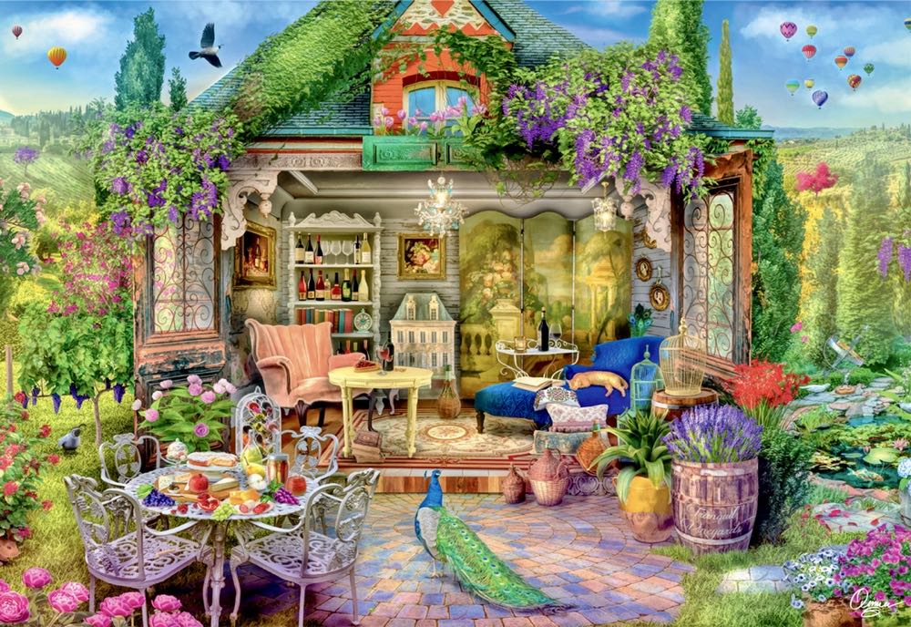 Aimee : Wine Country Escape 🆕 - Buffalo puzzle collectible [Barcode 079346127078] - Main Image 2