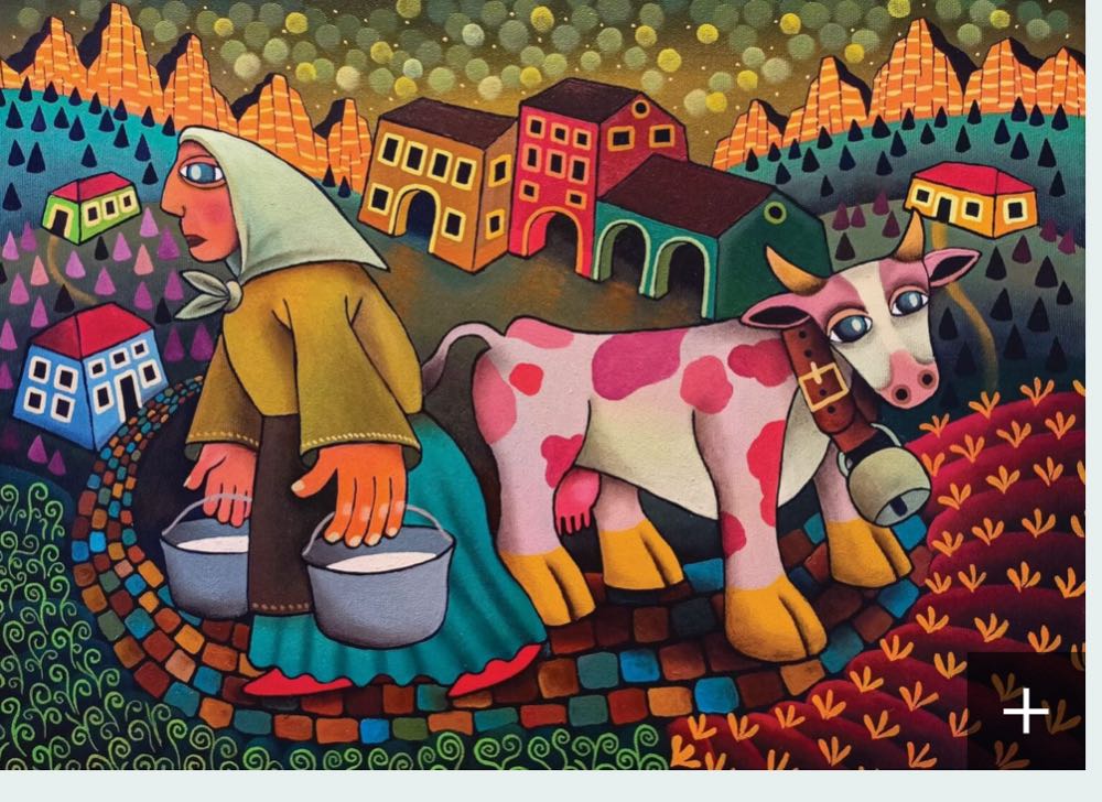 My Cow - Art & Fable Puzzle Company puzzle collectible - Main Image 2