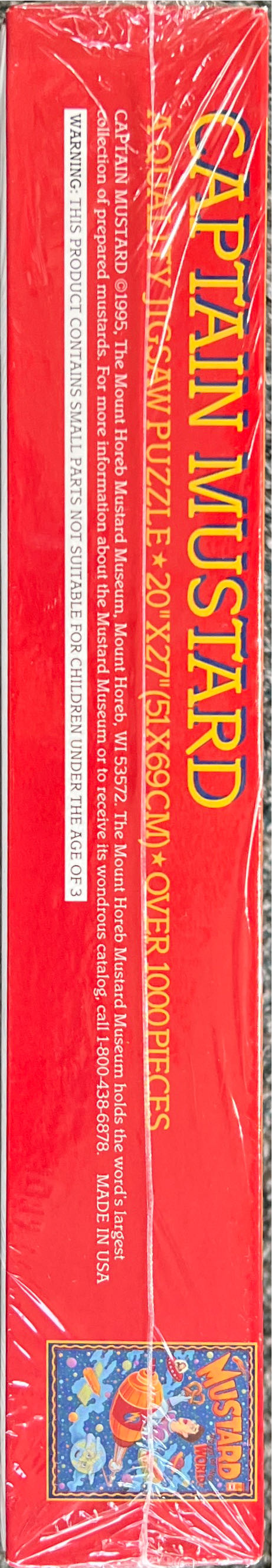 Captain Mustard - Mount Horeb Mustard Museum puzzle collectible - Main Image 2