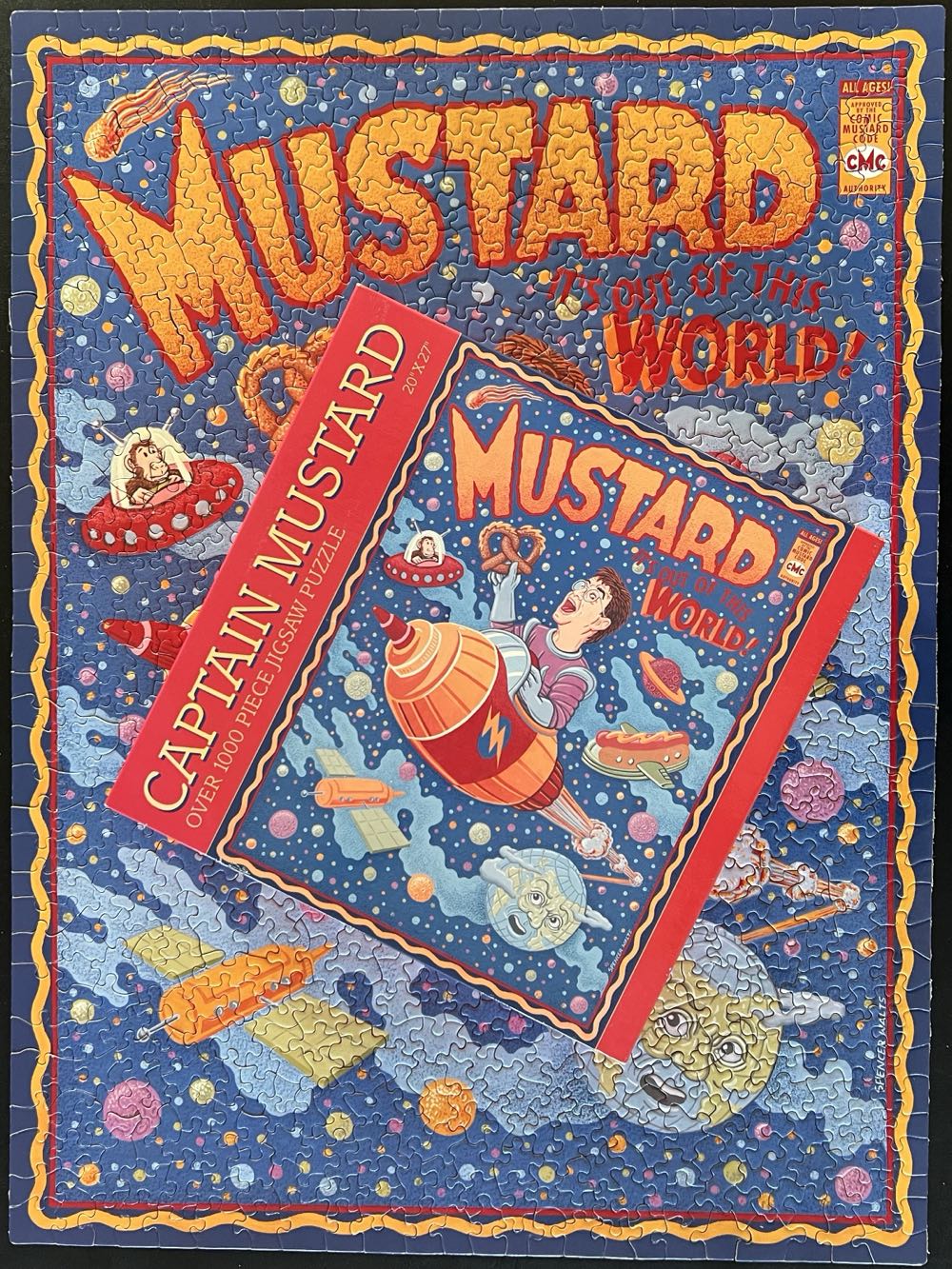 Captain Mustard - Mount Horeb Mustard Museum puzzle collectible - Main Image 4