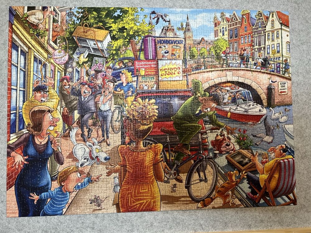 Wasij original 45 Moving Day! - Jumbo puzzle collectible [Barcode 8710126003589] - Main Image 2