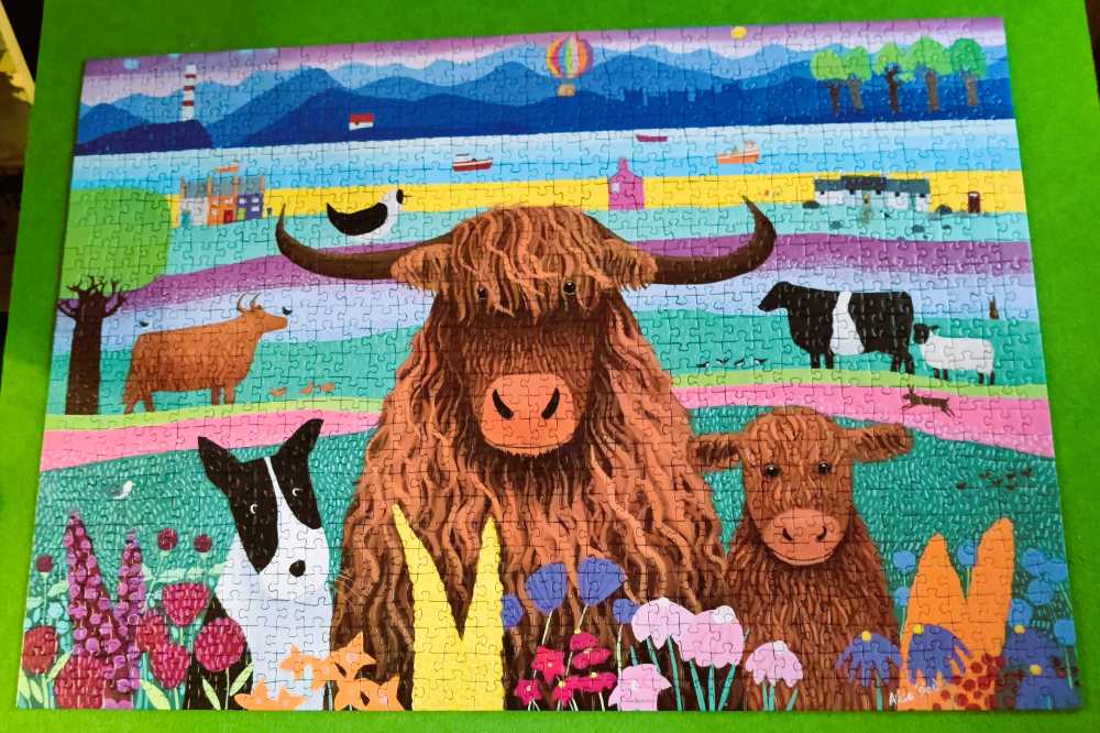 Highland Life - Ravensburger puzzle collectible [Barcode 4005555010821] - Main Image 2