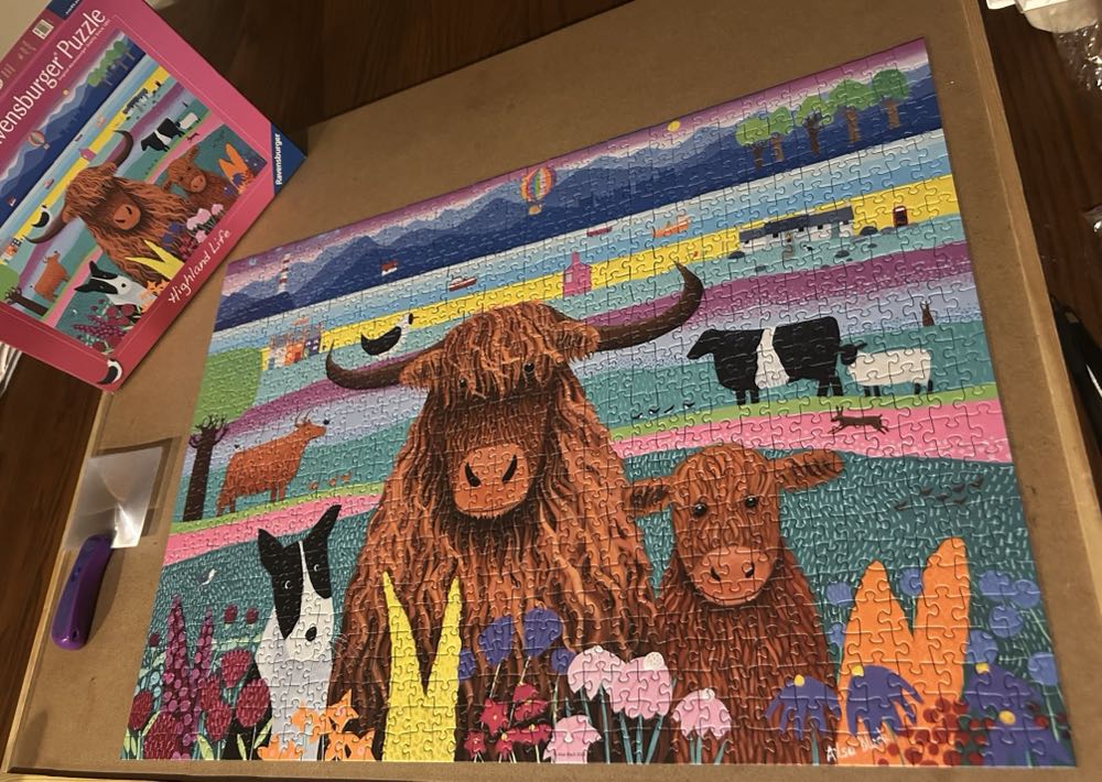 Highland Life - Ravensburger puzzle collectible [Barcode 4005555010821] - Main Image 3