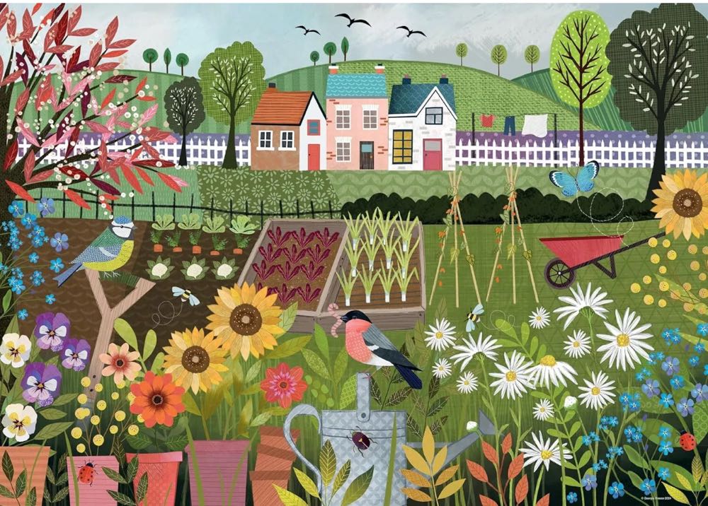 Garden Allotment - Ravensburger puzzle collectible [Barcode 4005555011781] - Main Image 2