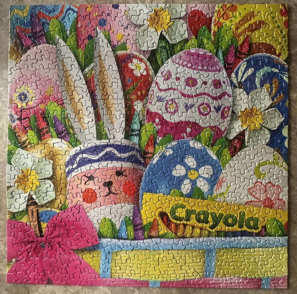 Crayola’s Colorful Eggs - Springbok puzzle collectible [Barcode 091683025473] - Main Image 3