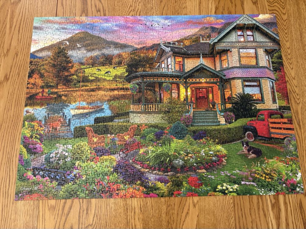 Escape For The Weekend - Ceaco puzzle collectible [Barcode 021081311403] - Main Image 4