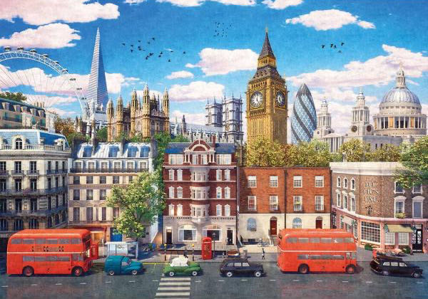 Streets Of London - Gibsons puzzle collectible [Barcode 5012269031539] - Main Image 2