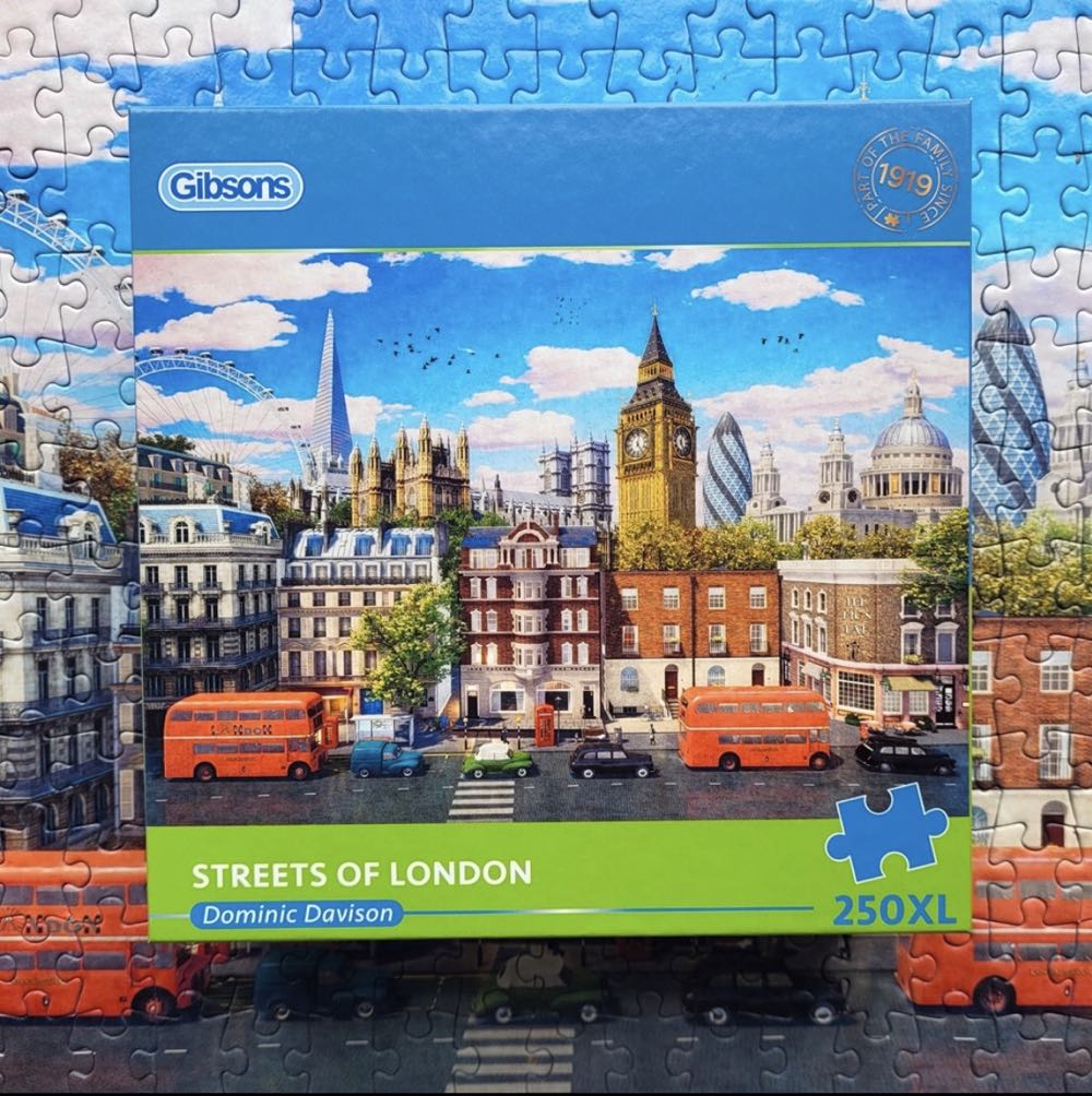 Streets Of London - Gibsons puzzle collectible [Barcode 5012269031539] - Main Image 4