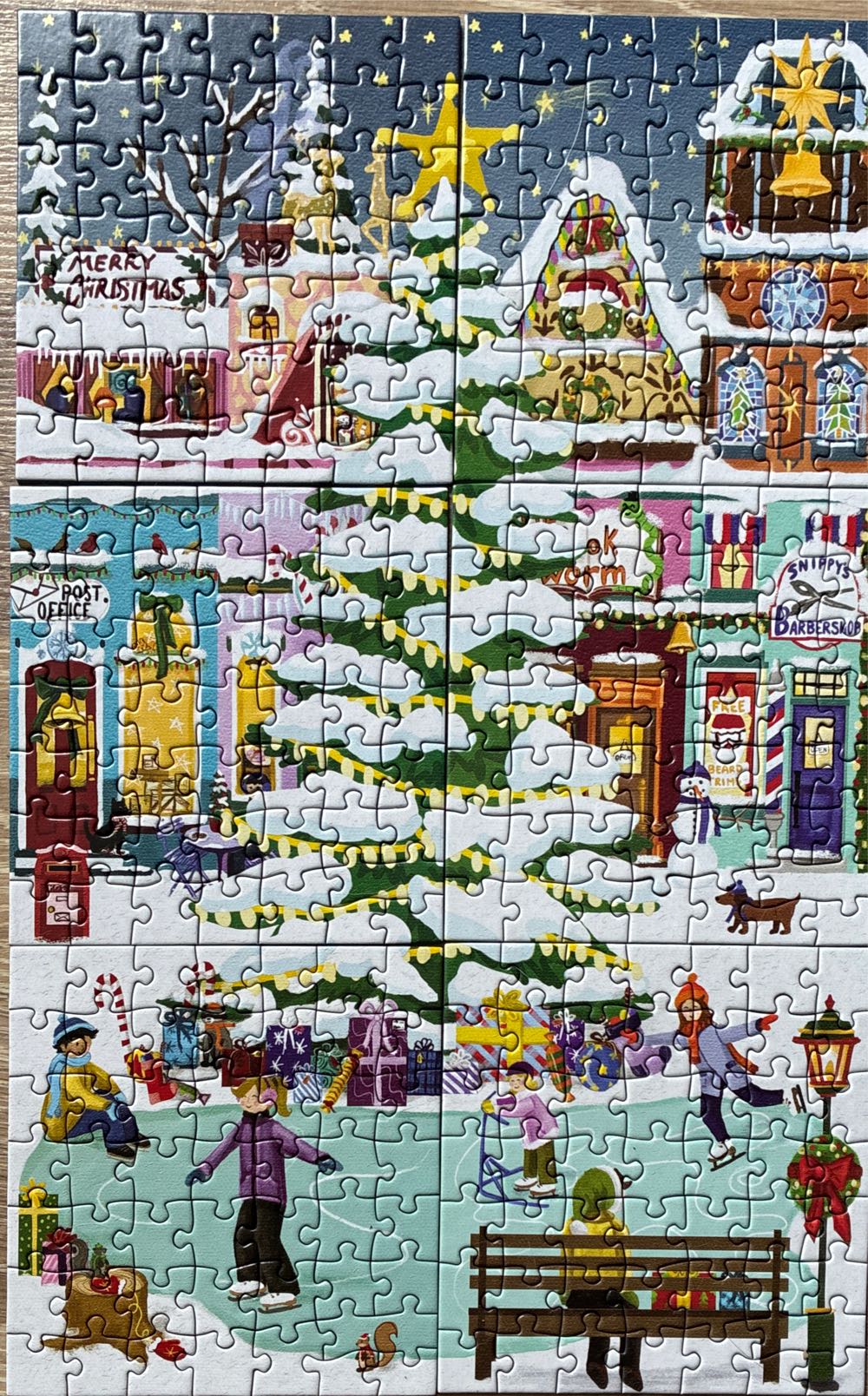 Christmas: Town Fair - Advent Calendar - Eurographics puzzle collectible [Barcode 628136659192] - Main Image 4
