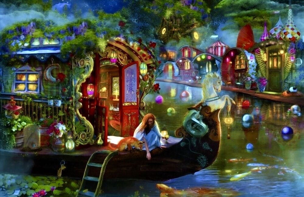 Aimee Stewart : Wanderer’s Cove $40 🗑️ - Ravensburger puzzle collectible [Barcode 4005556197248] - Main Image 2