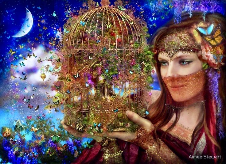 Her Butterfly Fairytale - The Peony Tree puzzle collectible [Barcode 072348509613] - Main Image 2