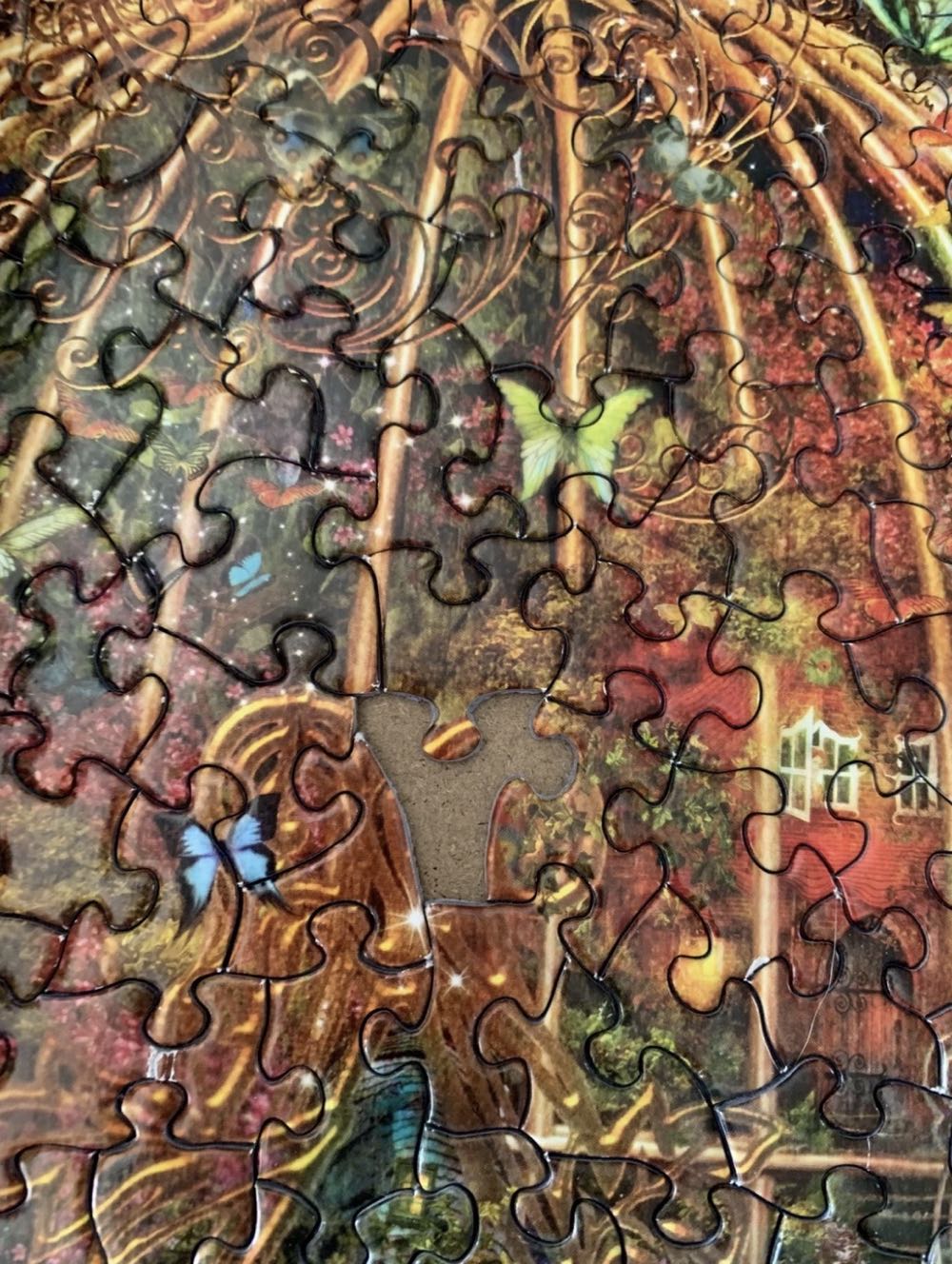 Her Butterfly Fairytale - The Peony Tree puzzle collectible [Barcode 072348509613] - Main Image 4