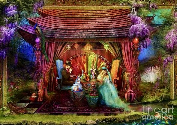 Aimee Stewart : Mad Teaparty, A - Mega Puzzles puzzle collectible [Barcode 072348505608] - Main Image 2