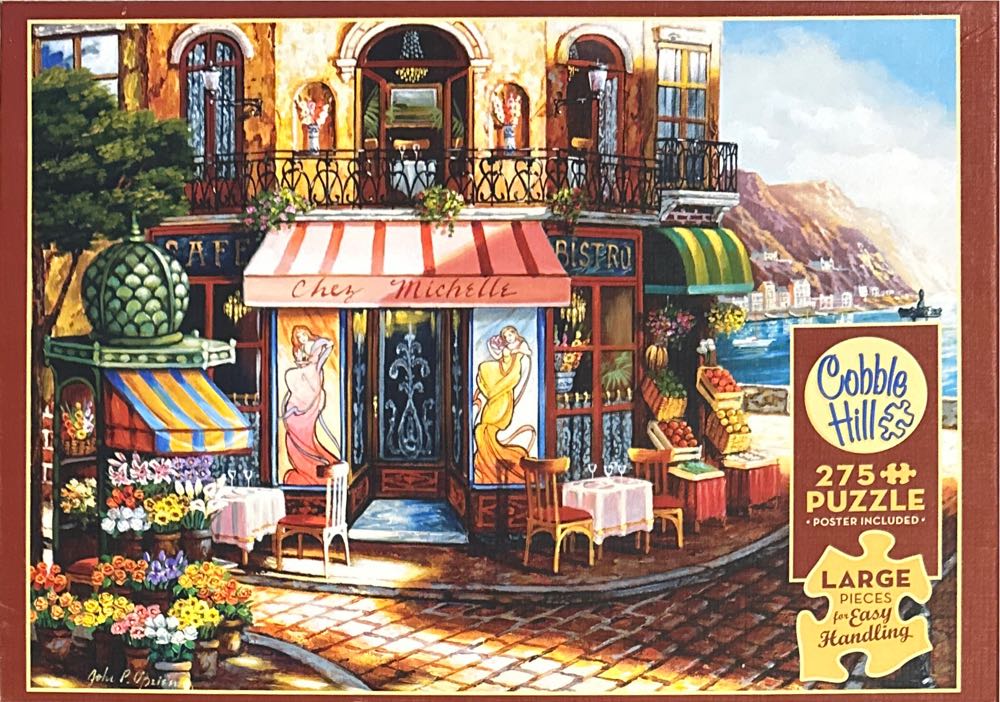 Chez Michelle - Cobble Hill puzzle collectible [Barcode 625012480048] - Main Image 2