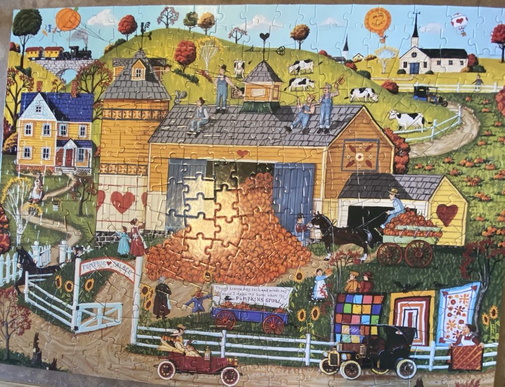 Pumpkin Palace Farm - Bits & Pieces puzzle collectible [Barcode 192949084354] - Main Image 2