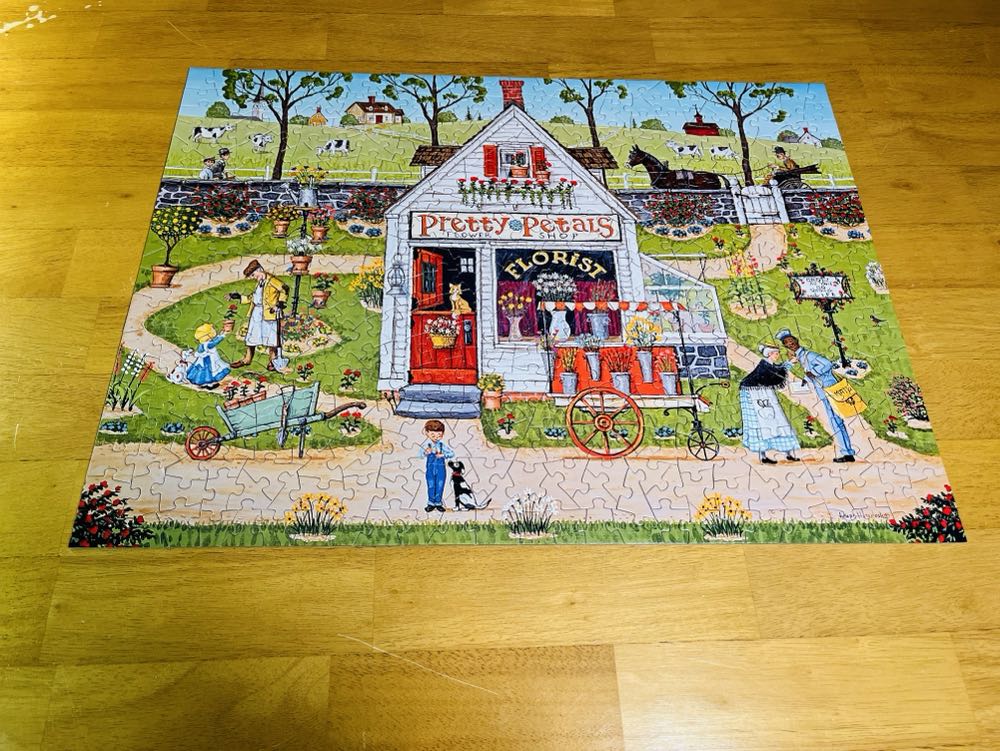 Pretty Petals Flower Shop - Bits And Pieces puzzle collectible [Barcode 192949038852] - Main Image 2