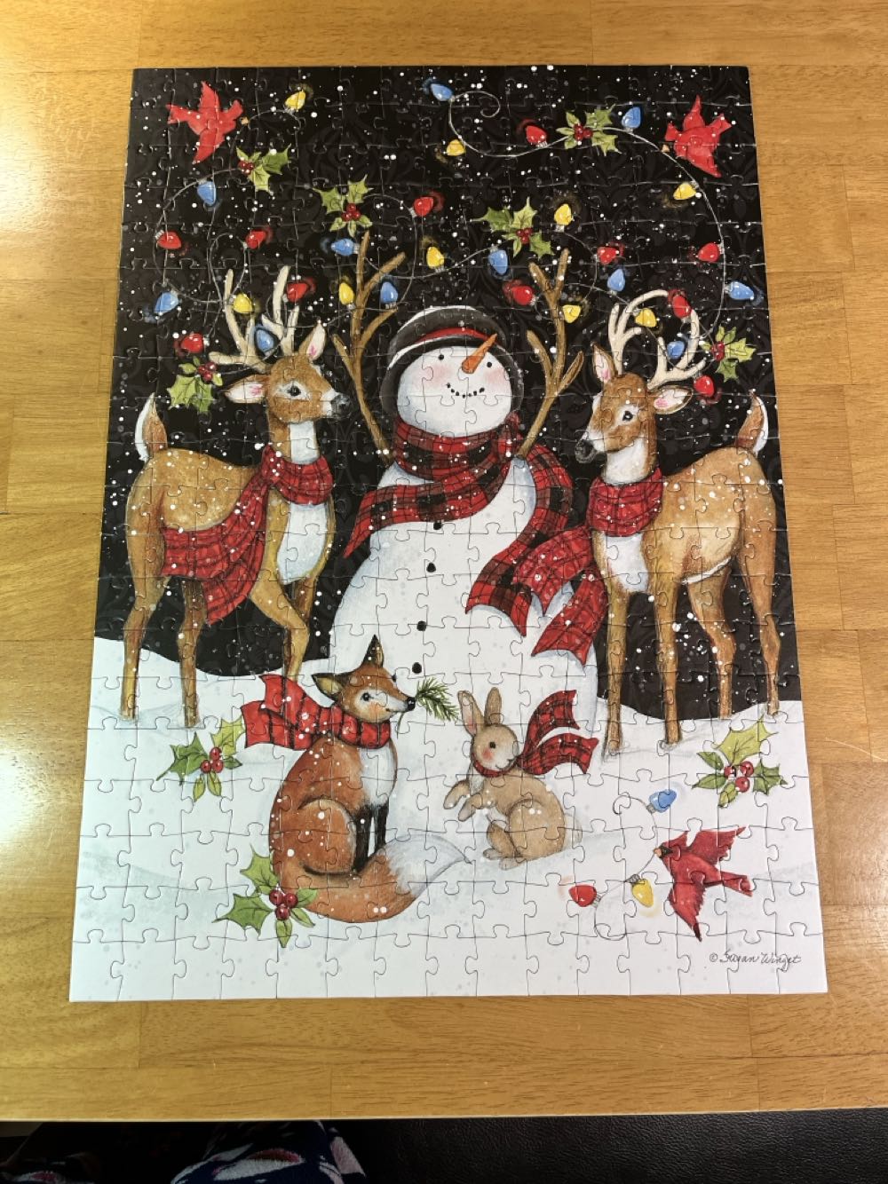 Snowy Lights - Lang puzzle collectible [Barcode 726225116363] - Main Image 3