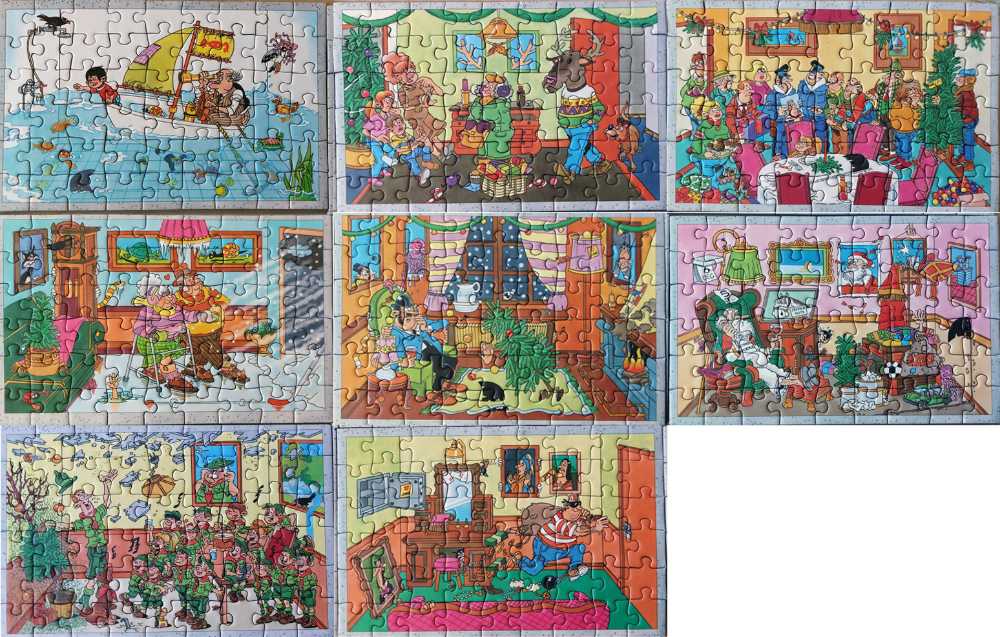 Christmas Advent Calendar - Jumbo puzzle collectible [Barcode 8710126003367] - Main Image 2