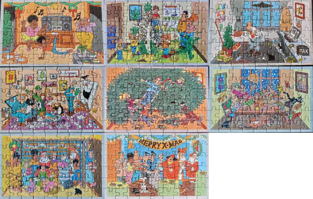 Christmas Advent Calendar - Jumbo puzzle collectible [Barcode 8710126003367] - Main Image 4