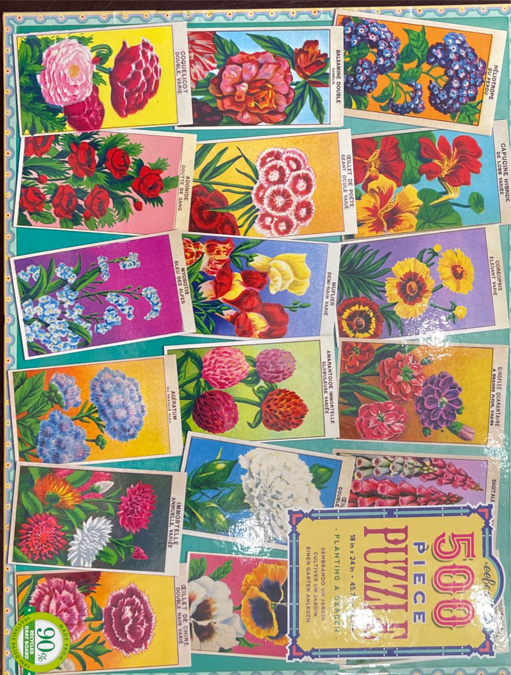 Planting A Garden - Eeboo puzzle collectible - Main Image 2