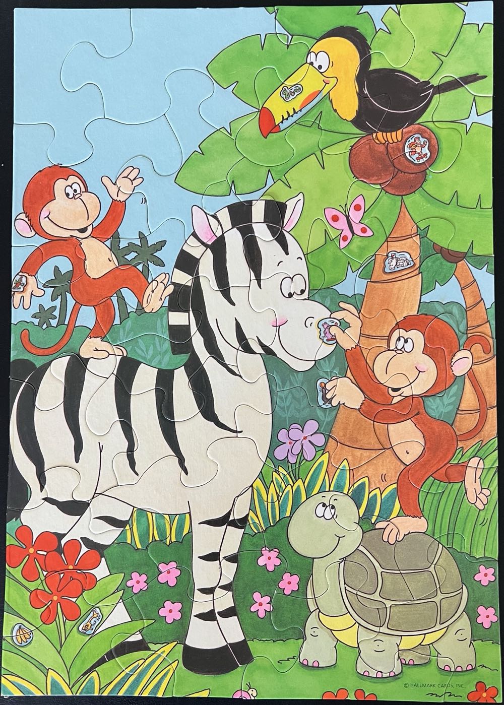 Monkey Business - Springbok puzzle collectible - Main Image 2