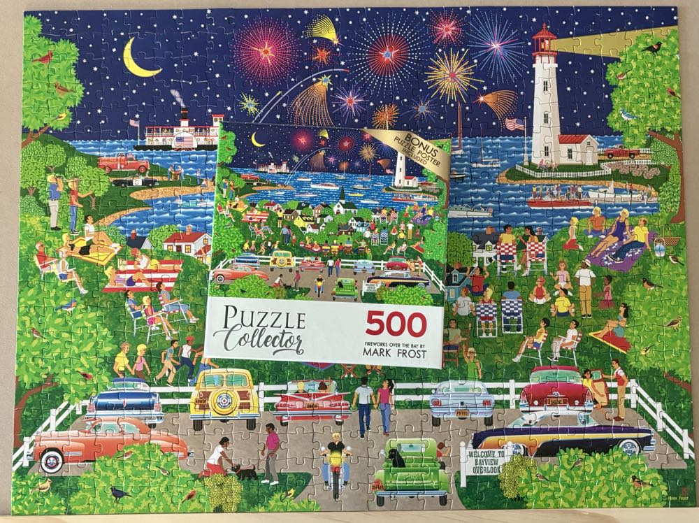 Fireworks Over The Bay- GONE - Puzzle Collector puzzle collectible [Barcode 4895145428903] - Main Image 3