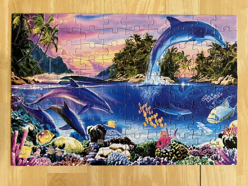 Dolphins In Ocean - Toy Town puzzle collectible - Main Image 2