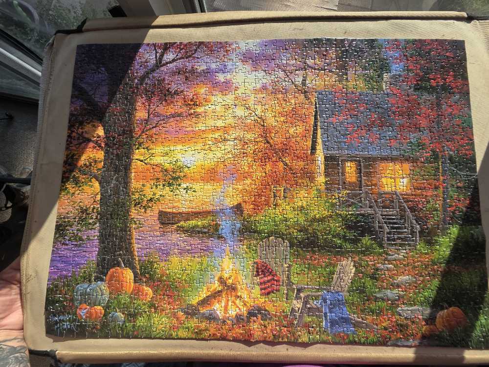 Sunset Serenity  - Roseart puzzle collectible [Barcode 4895145450300] - Main Image 2