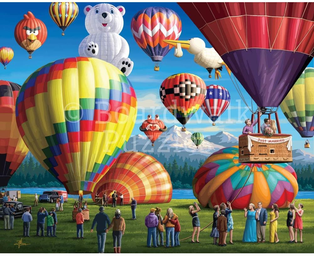 Balloon Launch (BAV) - Boardwalk puzzle collectible [Barcode 671095405850] - Main Image 2