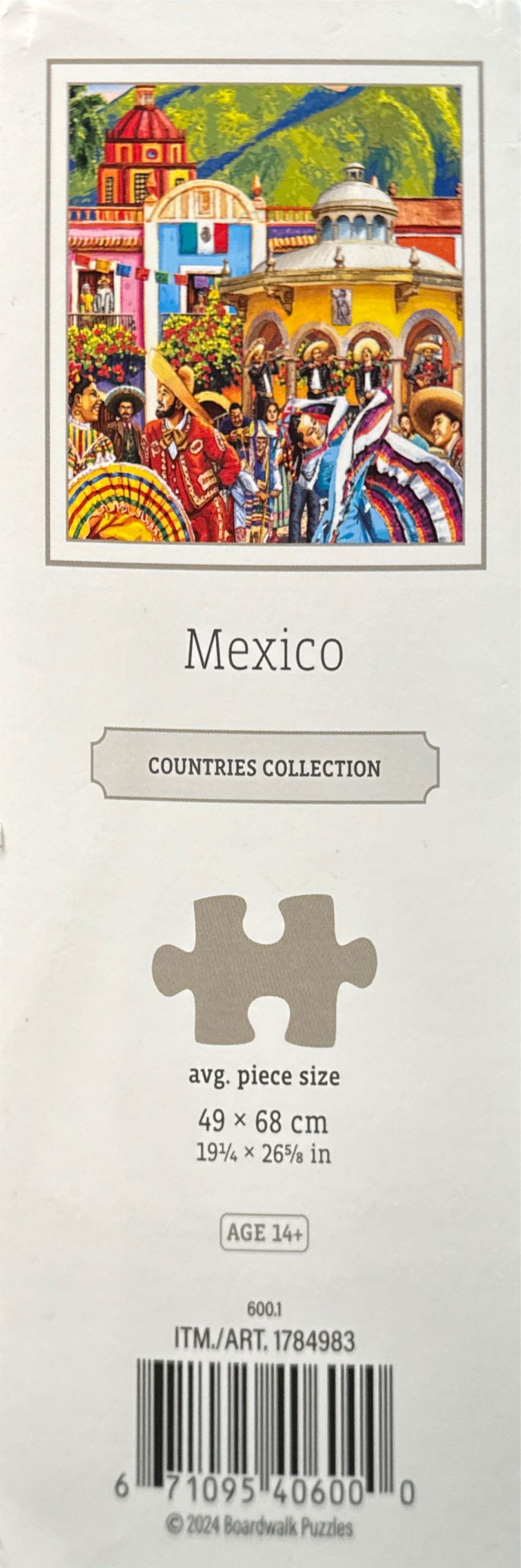 Mexico 🆕🚪 - Boardwalk Puzzle Company puzzle collectible [Barcode 671095406000] - Main Image 3