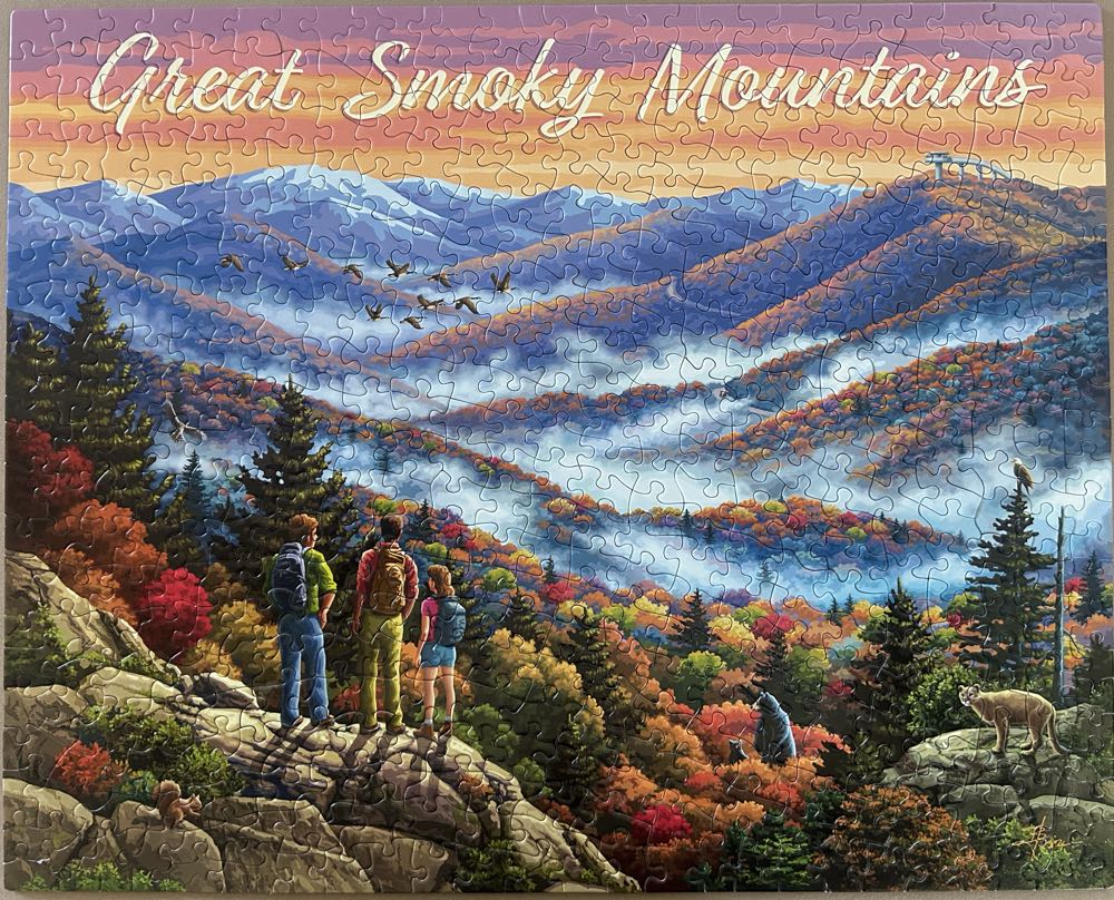 Great Smoky Mountains (PC 💎) - Boardwalk Puzzle Company puzzle collectible [Barcode 671095205986] - Main Image 3