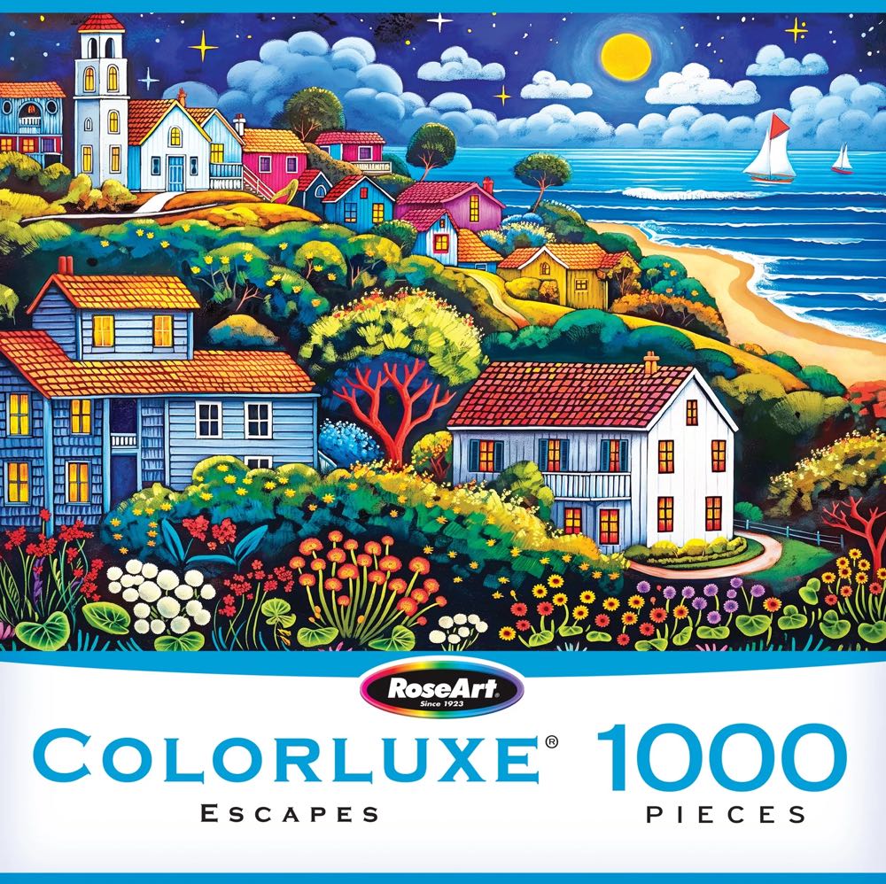 Dreamscape by the Shore - RoseArt puzzle collectible [Barcode 4895145426381] - Main Image 2